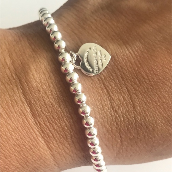 tiffany 4mm bead bracelet